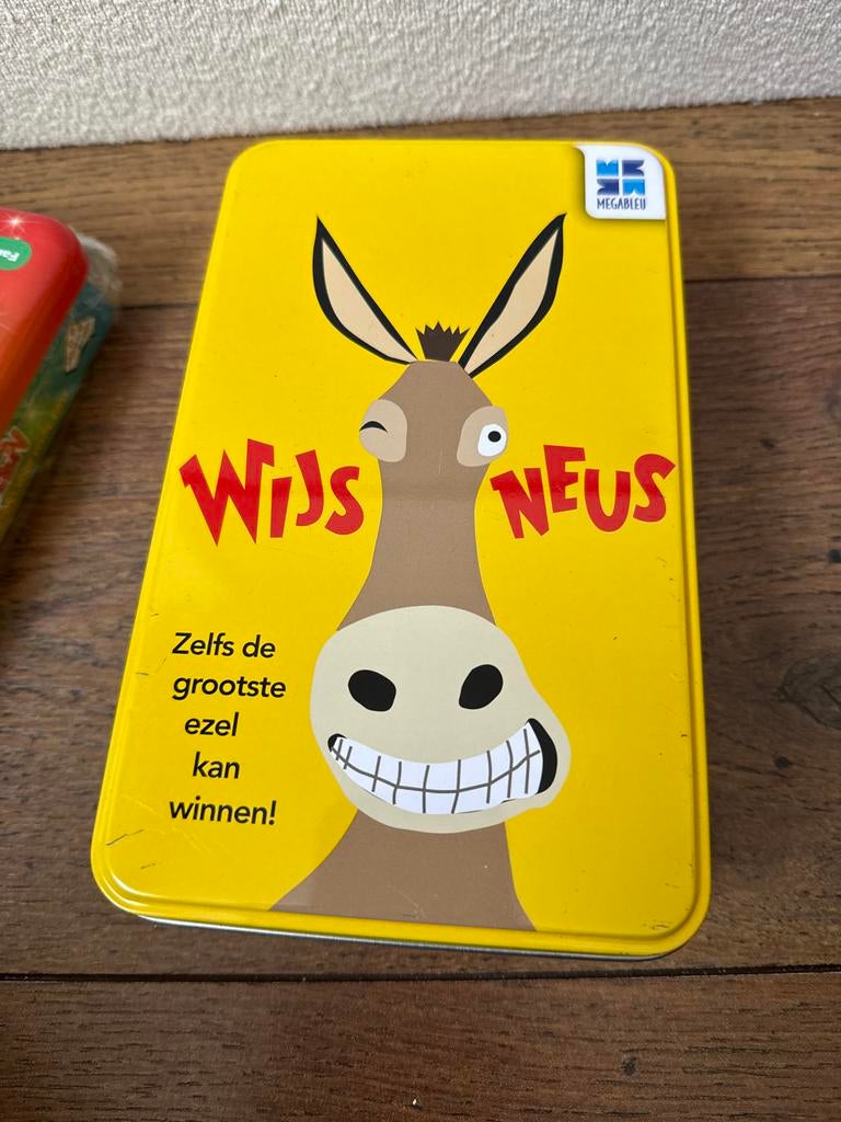 Wijsneus kaartspel van Megableu, Ophalen of Verzenden, Zo goed als nieuw