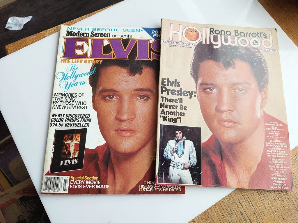 Elvis Presley Collectors Magazines - Hollywood Years & Never, Ophalen of Verzenden