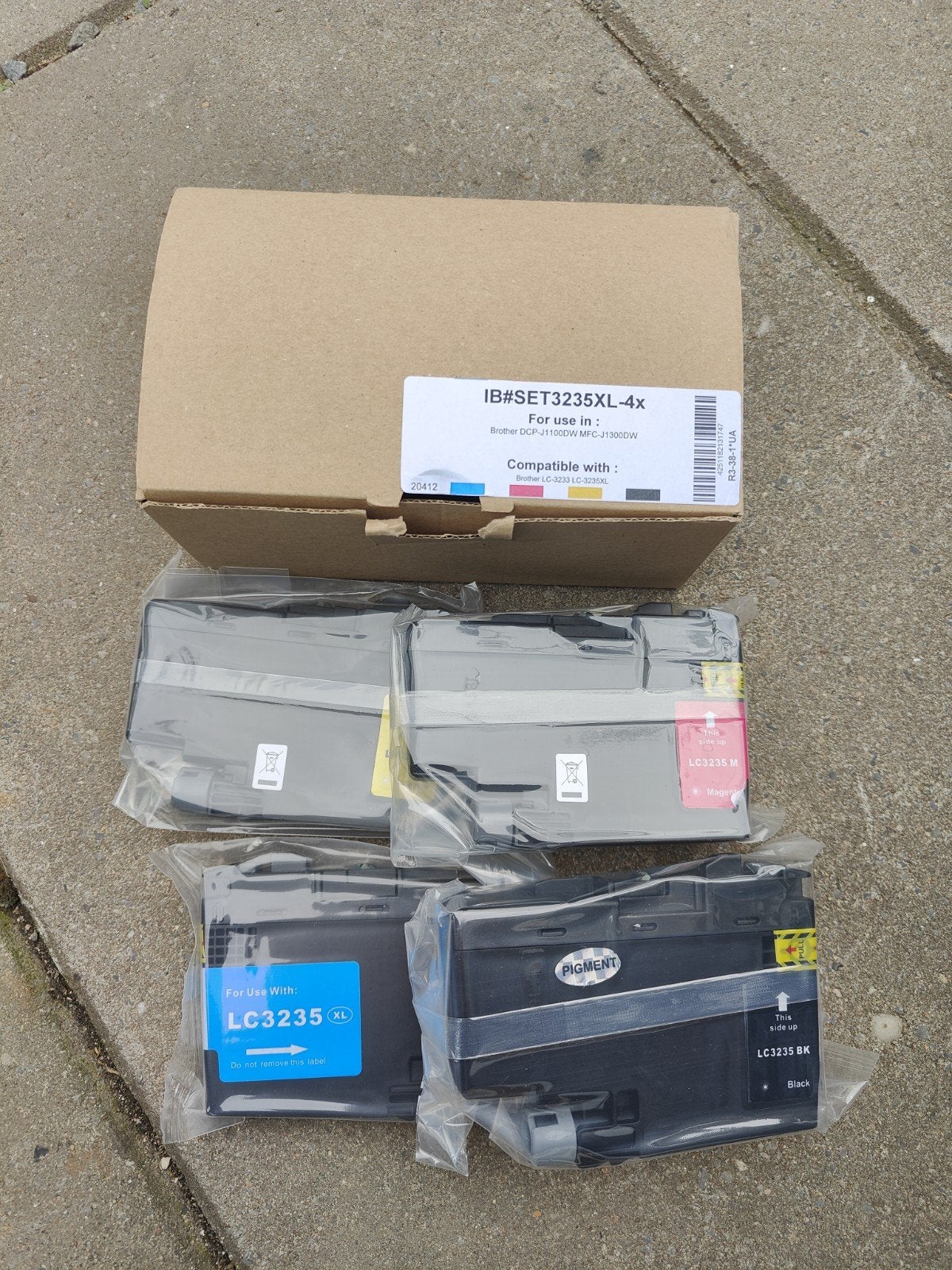 Brother LC3235XL Inktcartridges Set, Ophalen of Verzenden, Nieuw, Cartridge, Brother (Compatibel)