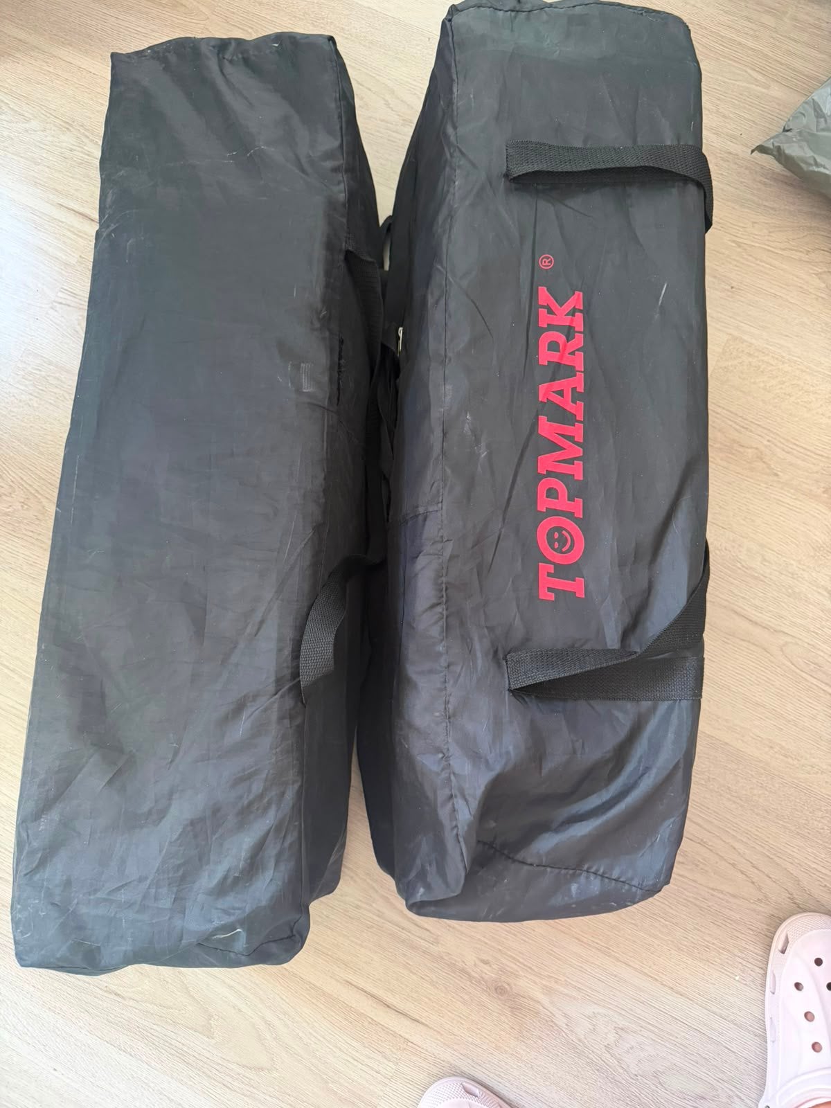 Campingbox met bijpassende matras, Ophalen, Zo goed als nieuw