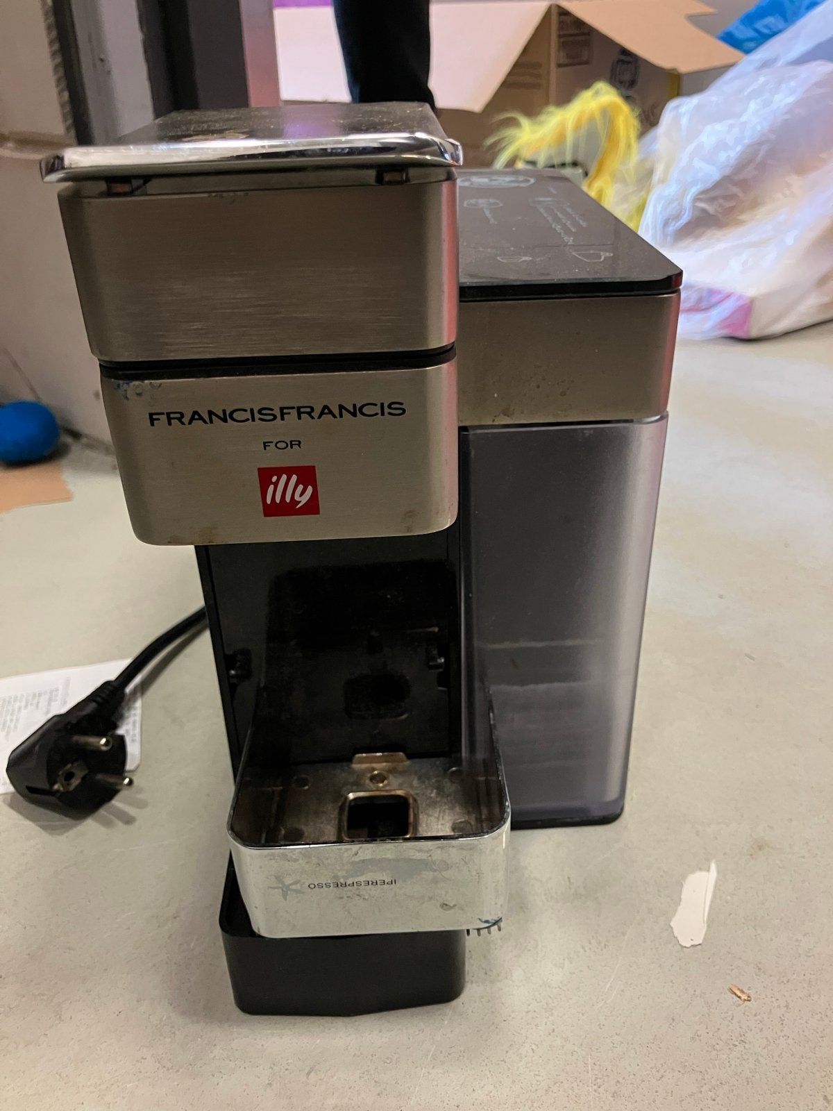 FrancisFrancis for illy Iperespresso koffiemachine, Koffiepads en cups, Gebruikt, Espresso apparaat, Ophalen of Verzenden