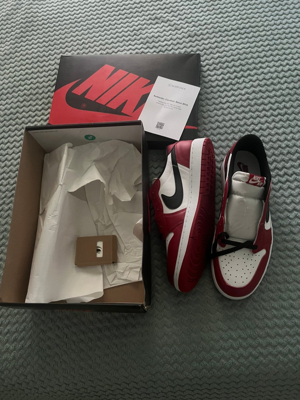 Jordan 1 Low Chicago, Kleding | Heren, Schoenen, Overige kleuren, Nieuw, Ophalen of Verzenden, Sneakers of Gympen