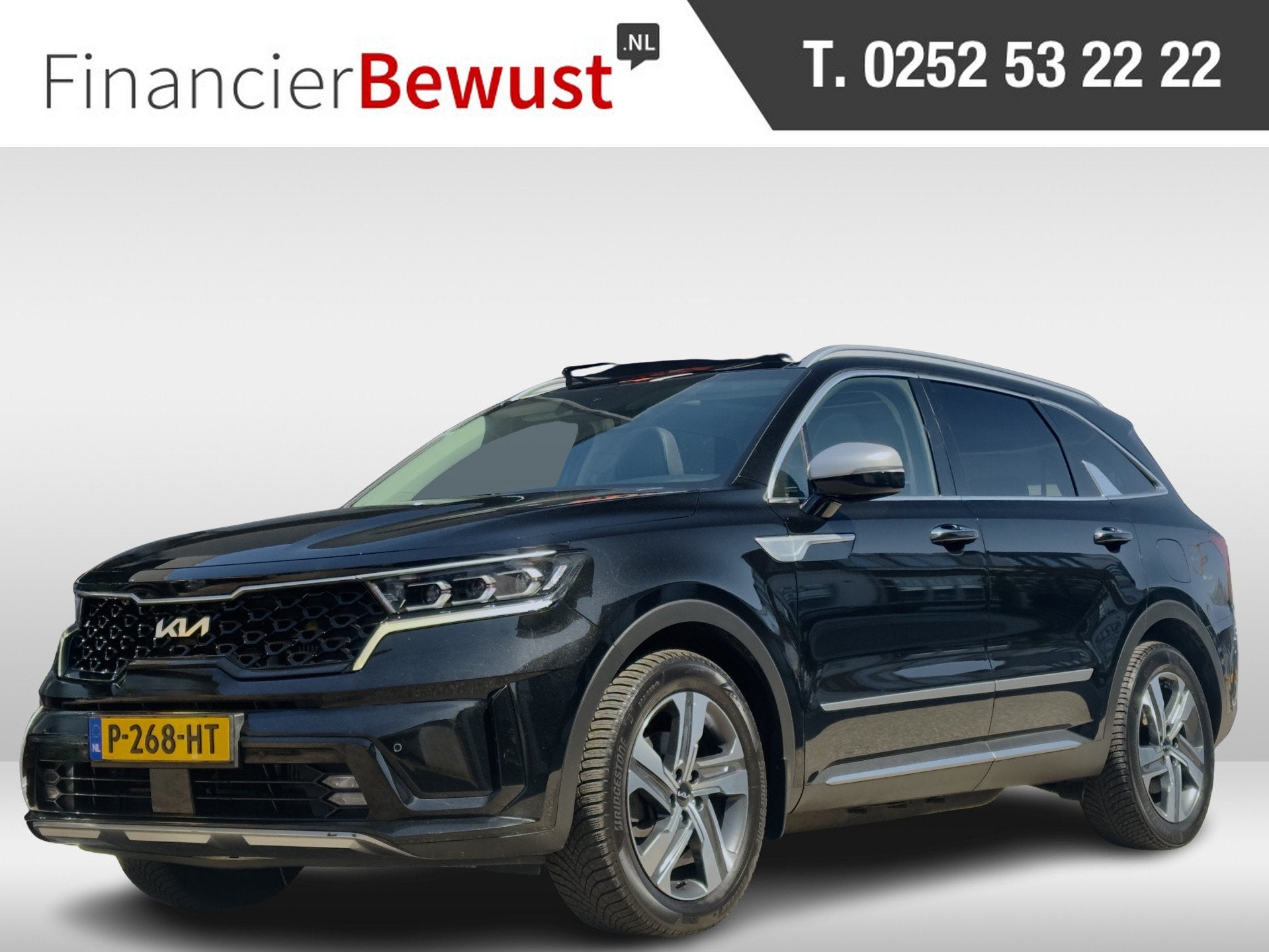 Kia Sorento 1.6 T-GDI AUT6 PLUG-IN-HYBRID 4WD DYNAMIC PLUSLI, Gebruikt, 4 cilinders, 7 stoelen, Zwart