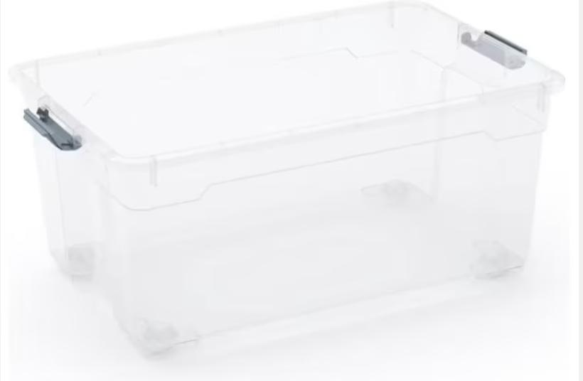 Kis Box L Opbergbox Wielen &amp; Deksel 45L van €23 voor €8, 50 tot 100 cm, ., Nieuw, Ophalen of Verzenden