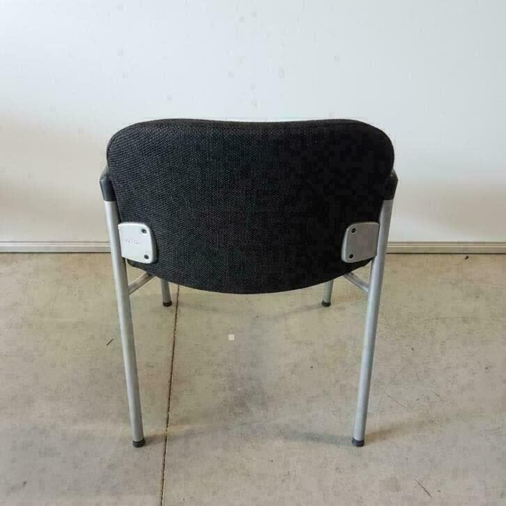 Ahrend 320 vergaderstoel nieuwe stof grijze poten, Ophalen, Gebruikt, Vijf, Zes of meer stoelen, Stof