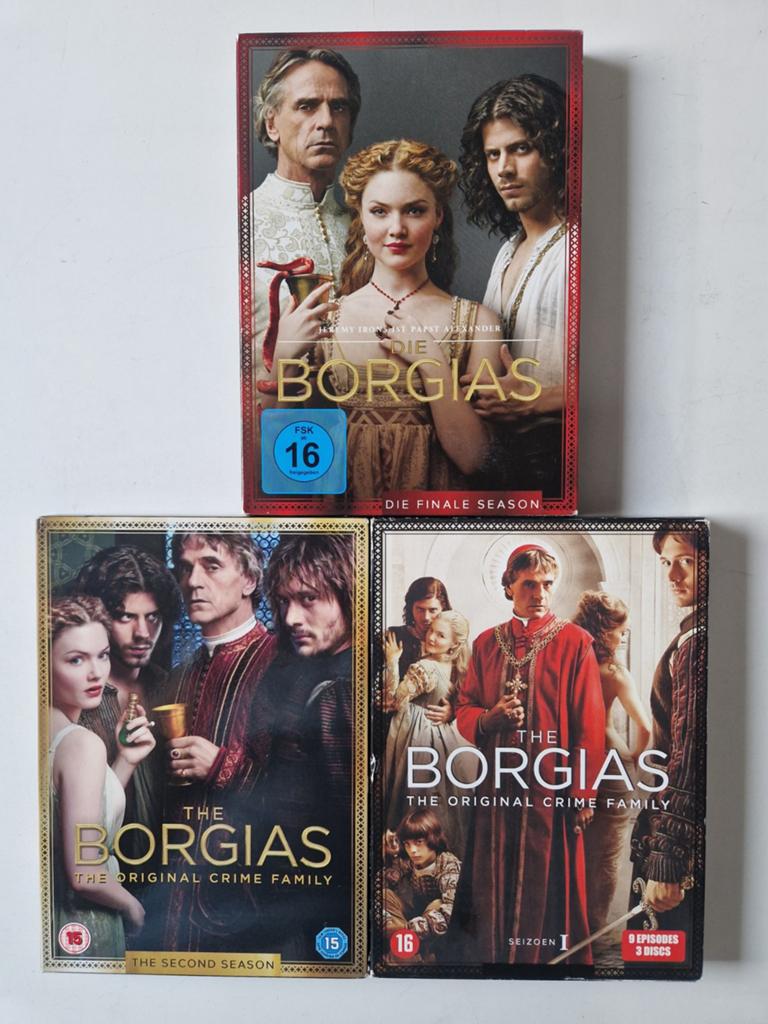 The Borgias DVD Boxset - Seizoen 1, 2 & Finale Seizoen, Alle leeftijden, Ophalen of Verzenden, Gebruikt