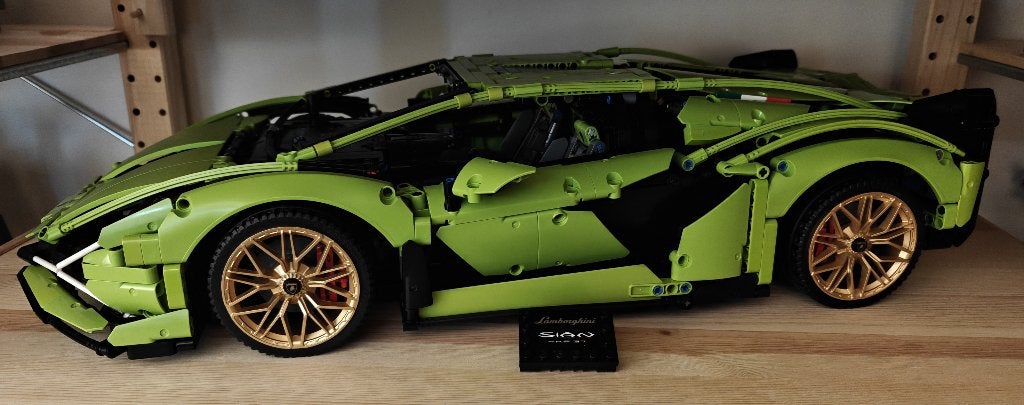 LEGO - Technic - Lamborghini Sián FKP 37 - 42115, Ophalen, Compleet, Lego, Zo goed als nieuw