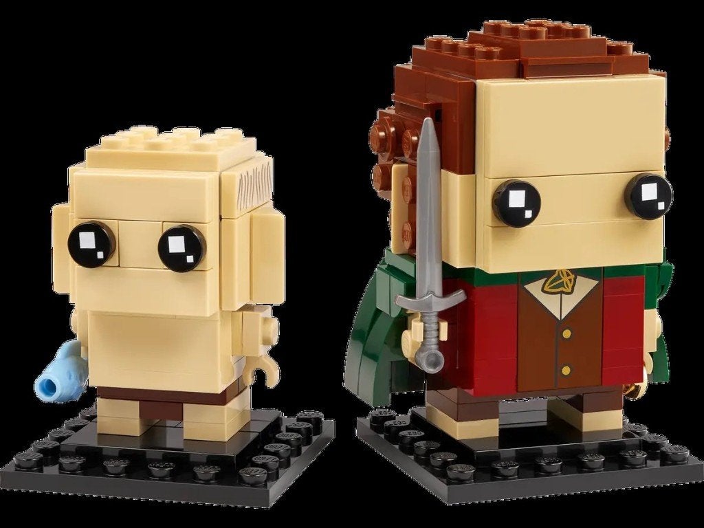 LEGO 40630 Brickheadz Frodo & Gollem - 𝗻𝗶𝗲𝘂𝘄, BrickHeadz, Lego, Nieuw, Ophalen of Verzenden
