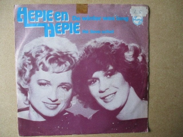 s0252 hepie en hepie - de winter was lang, Ophalen, Gebruikt, 7 inch, Overige genres