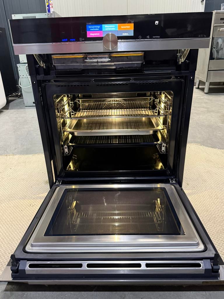Siemens oven/stoom/ magnetron, Witgoed en Apparatuur, Bella, Hete lucht, Ophalen of Verzenden, Zo goed als nieuw