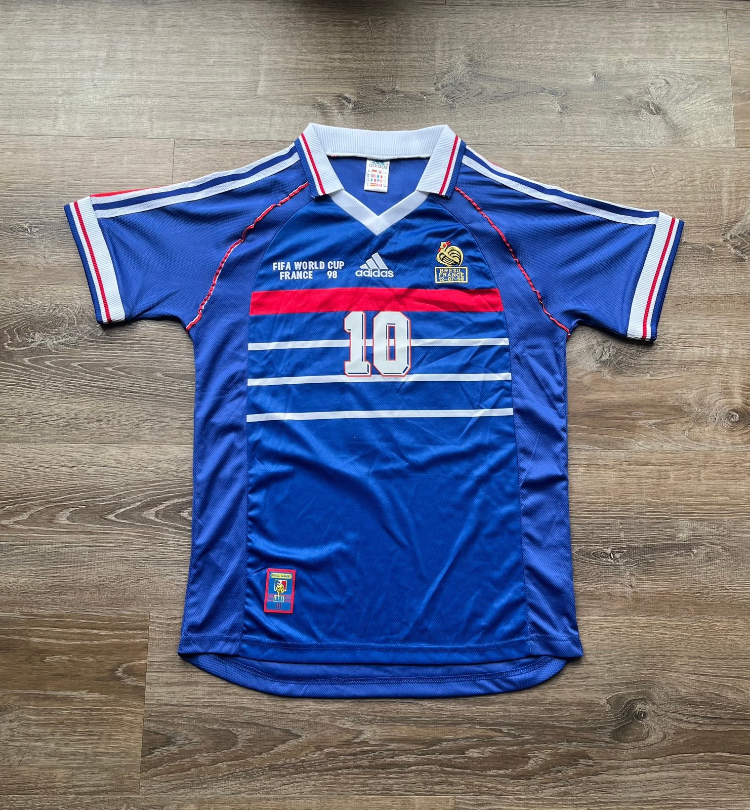 Frankrijk ‘98 Zidane shirt, Maat M, Verzenden, Nieuw, Shirt
