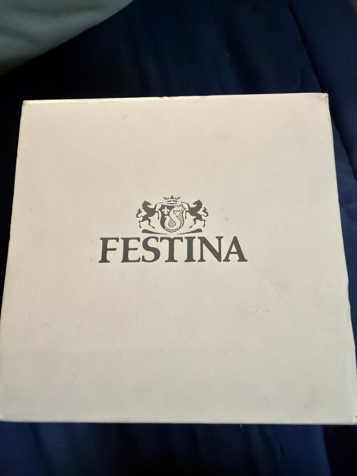 Festina Horlogedoos met handleiding, Ophalen of Verzenden