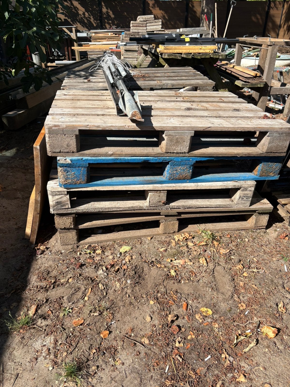 Gratis pallet, Doe-het-zelf en Verbouw, Hout en Planken, Minder dan 25 mm, Ophalen of Verzenden, Zo goed als nieuw, Pallet