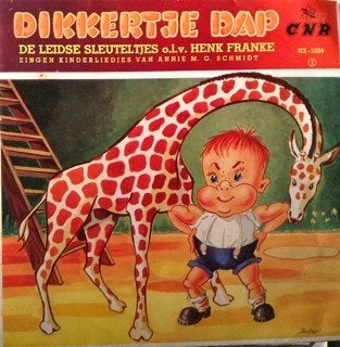 De Leidse Sleuteltjes - Dikkertje Dap (EP), Cd's en Dvd's, Vinyl Singles, Gebruikt, Ophalen of Verzenden, EP, Fotohoes