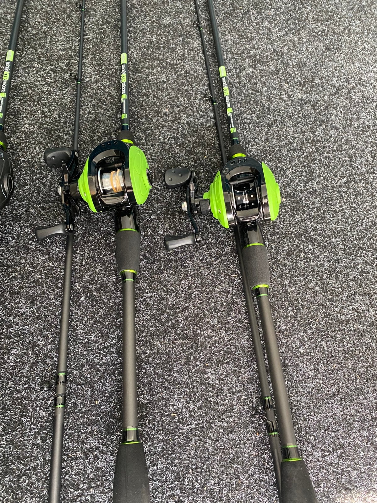 Arca Tricksy XTR Baitcaster Combo 2m 0-90 gram incl draad, Nieuw, S, H, Complete set