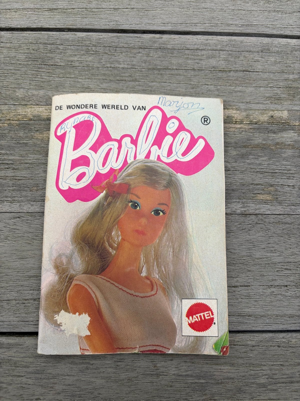 Vintage Barbie Catalogus 1975/1976 Mattel, Ophalen of Verzenden, Gelezen, Catalogus