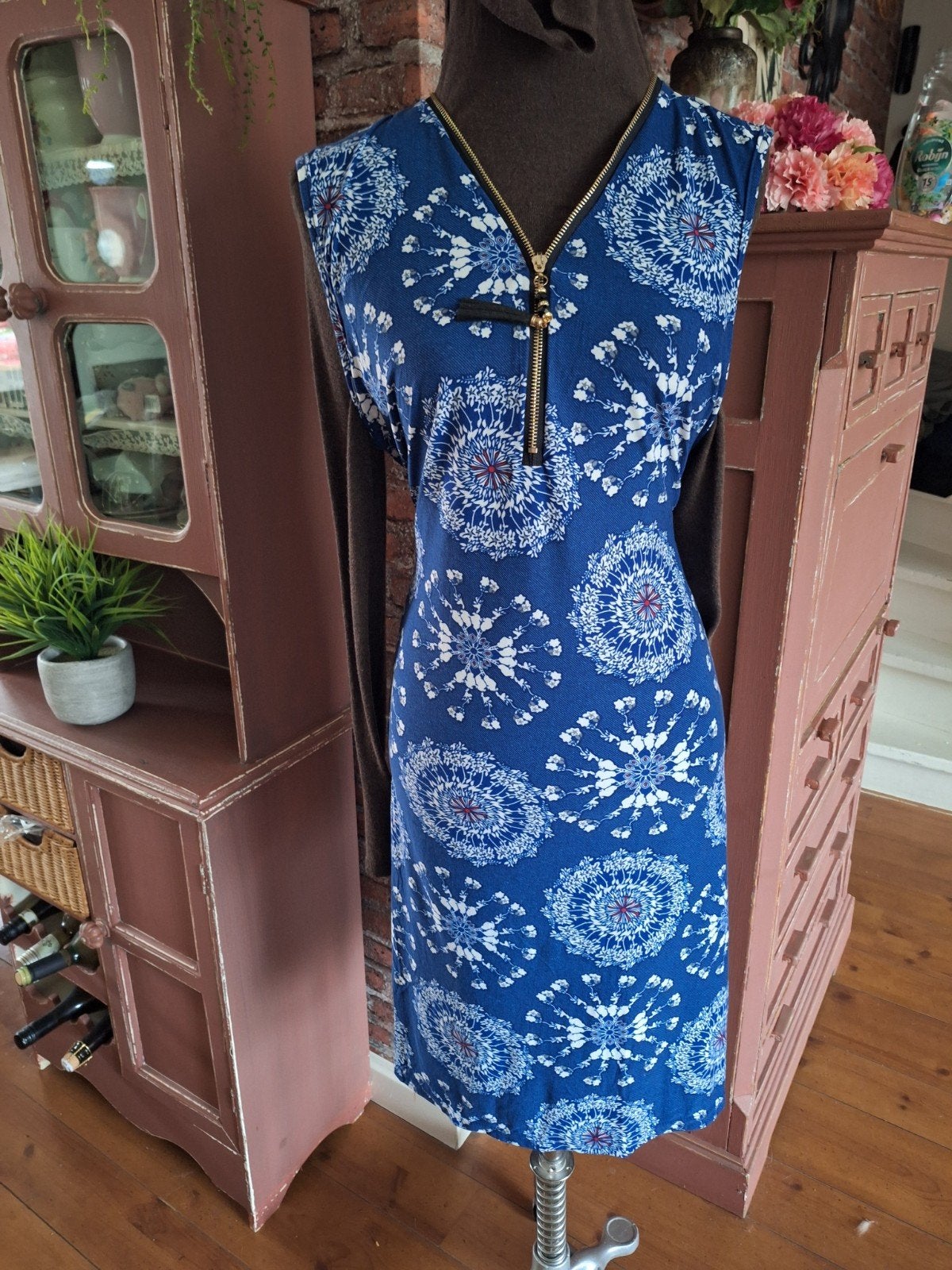 Jurk xl xxl kreukvrij stretch, Kleding | Dames, Jurken, Blauw, Maat 46/48 (XL) of groter, Nieuw, Ophalen of Verzenden