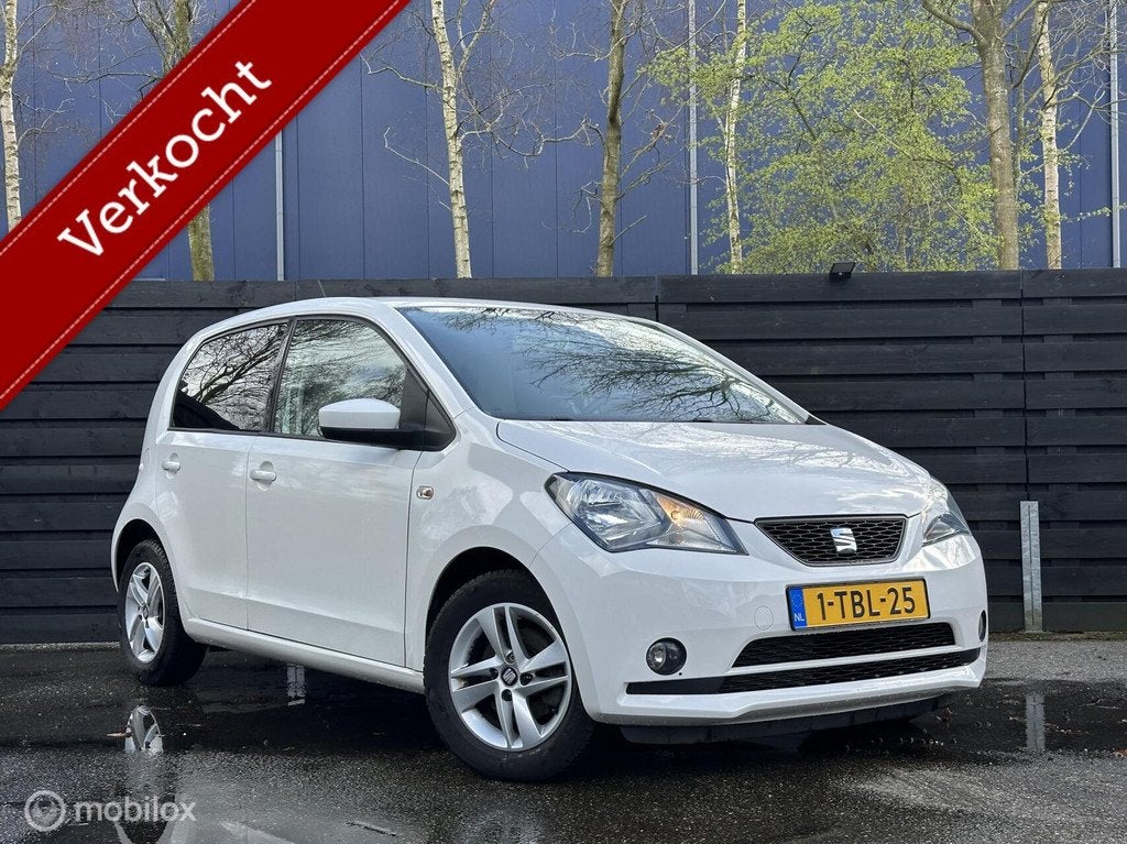 Seat Mii 1.0 Style Chic | Airco | NAP | All-season banden, Voorwielaandrijving, Euro 5, Gebruikt, 840 kg