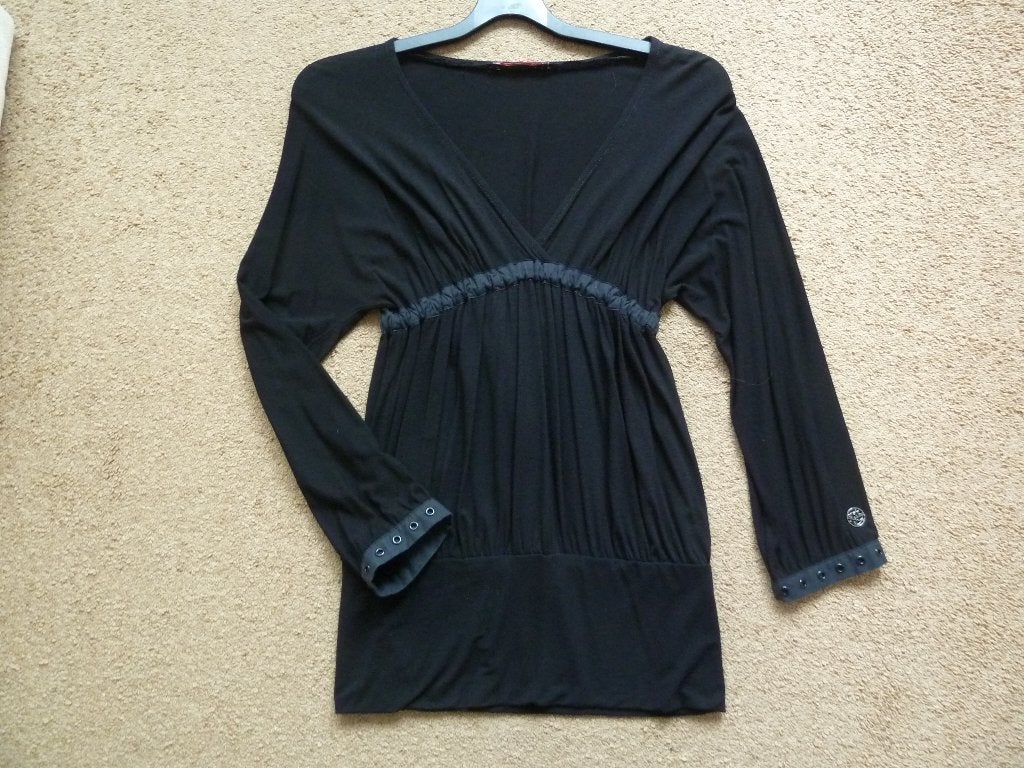 Replay blouse maat S - M splinternieuw, Ophalen of Verzenden, Nieuw, Maat 38/40 (M), Zwart