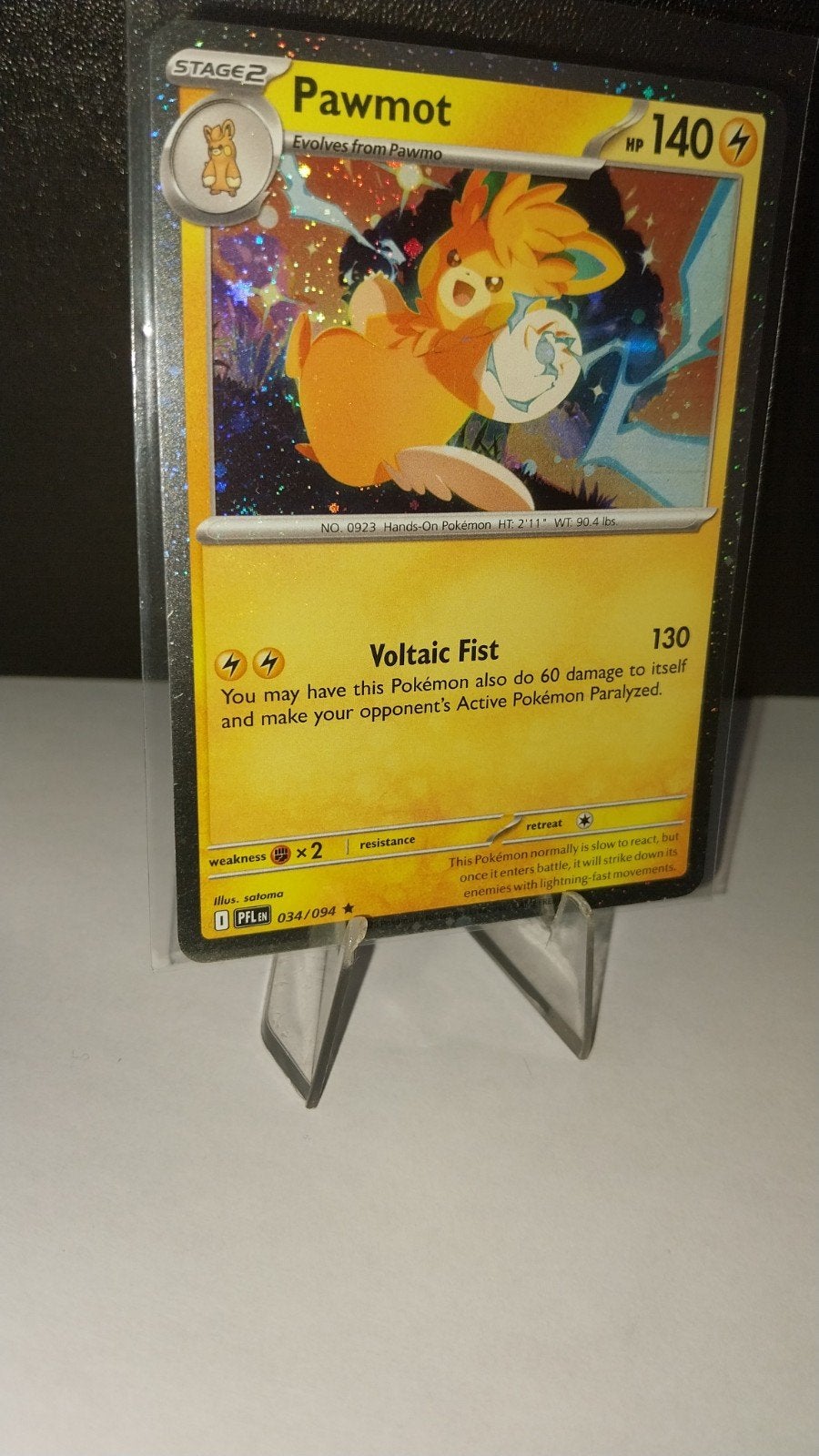 Pawmot Cosmos Holo 034/094 - Phantasmal Flames, Ophalen of Verzenden
