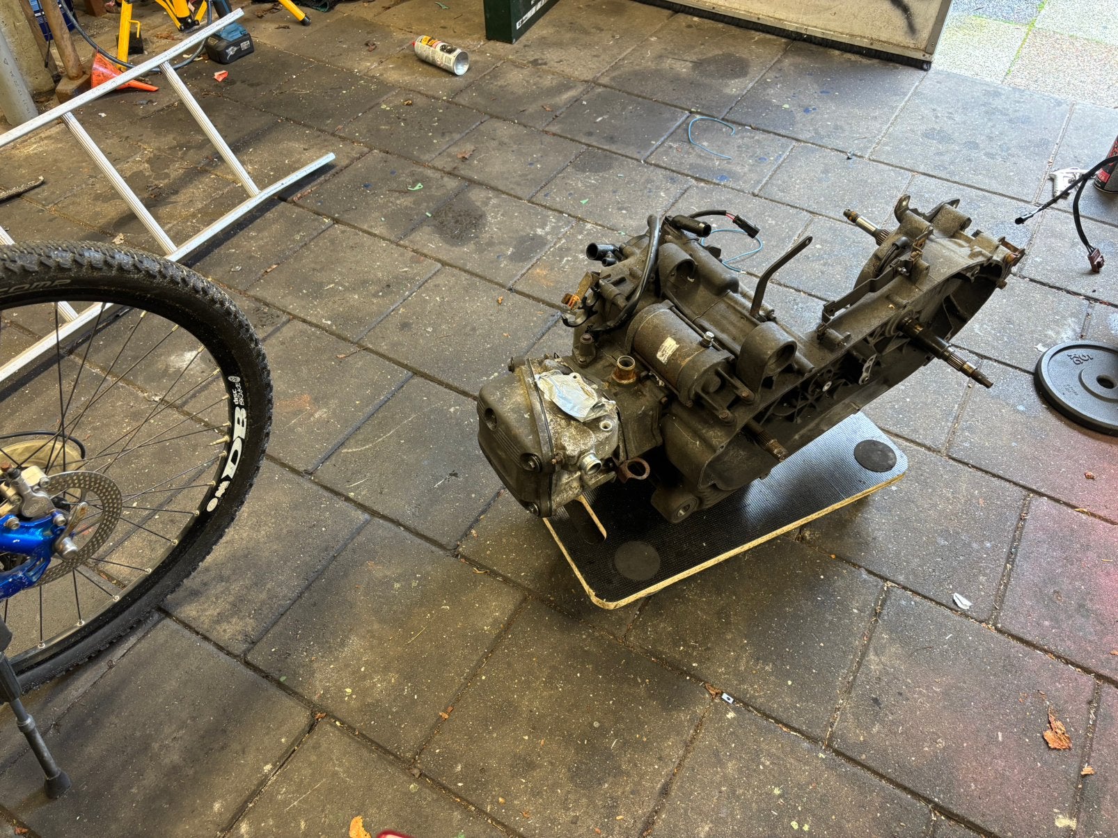 piaggio mp3 400cc motorblok, Ophalen, Gebruikt