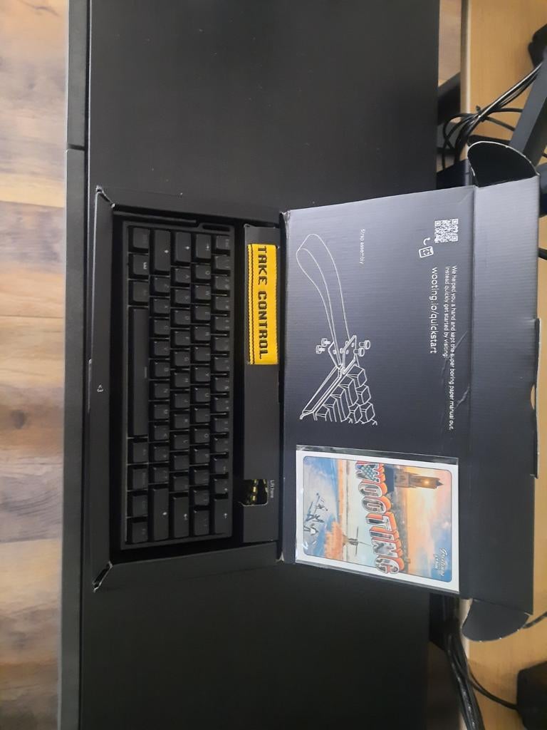 Wooting 60HE Gaming Toetsenbord - Zo goed als nieuw, Computers en Software, Toetsenborden, Gaming toetsenbord, Ophalen of Verzenden