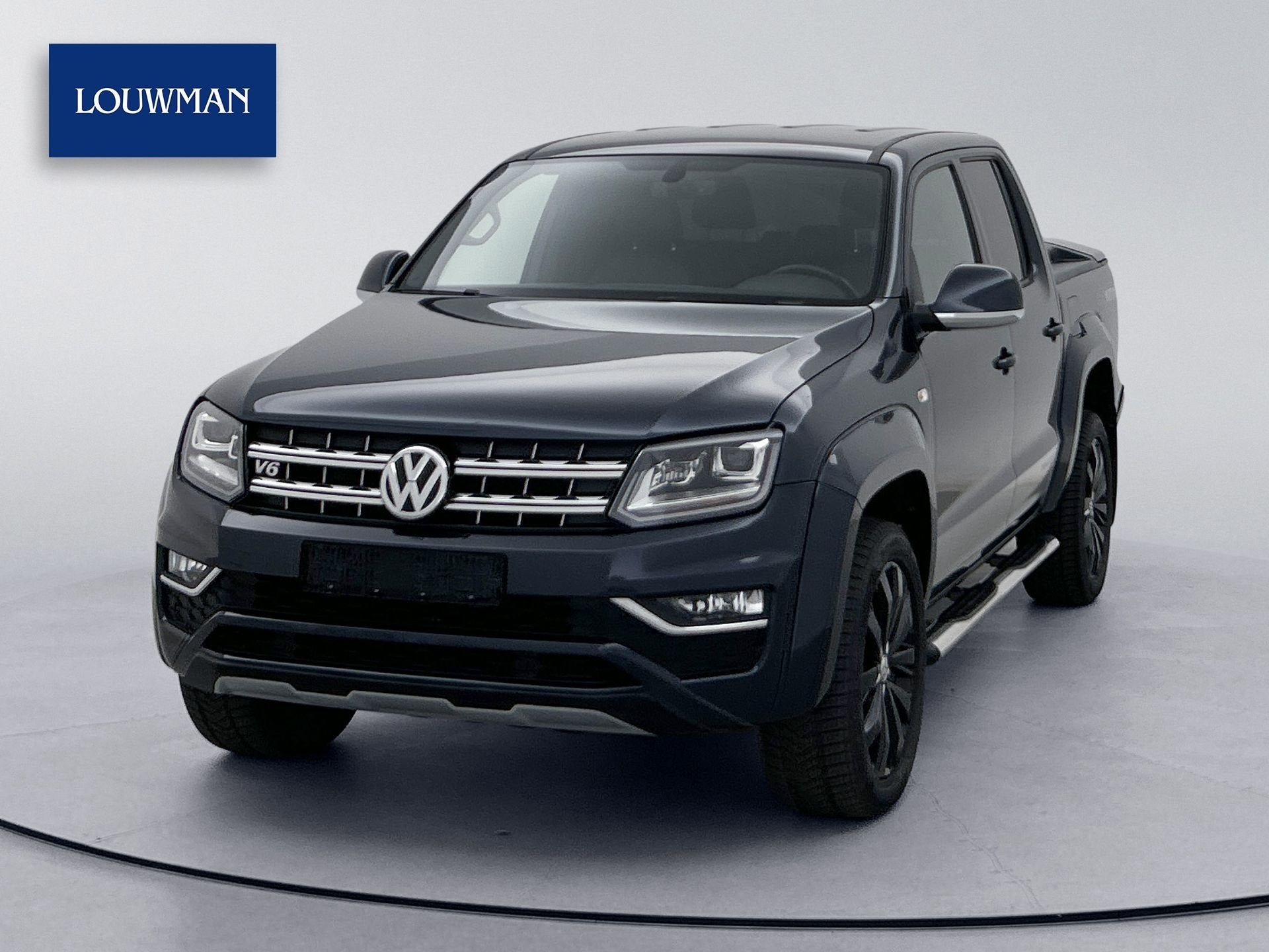 Volkswagen Amarok 3.0 TDI 4Motion Double Cab Aventura Marge, Auto's, Automaat, Automatische klimaatregeling, Gebruikt, Blauw