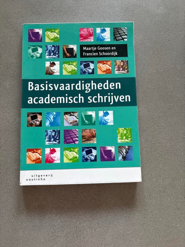 Basisvaardigheden academisch schrijven - 1e druk 2015, Boeken, Studieboeken en Cursussen, Zo goed als nieuw, HBO, Gamma, Ophalen of Verzenden