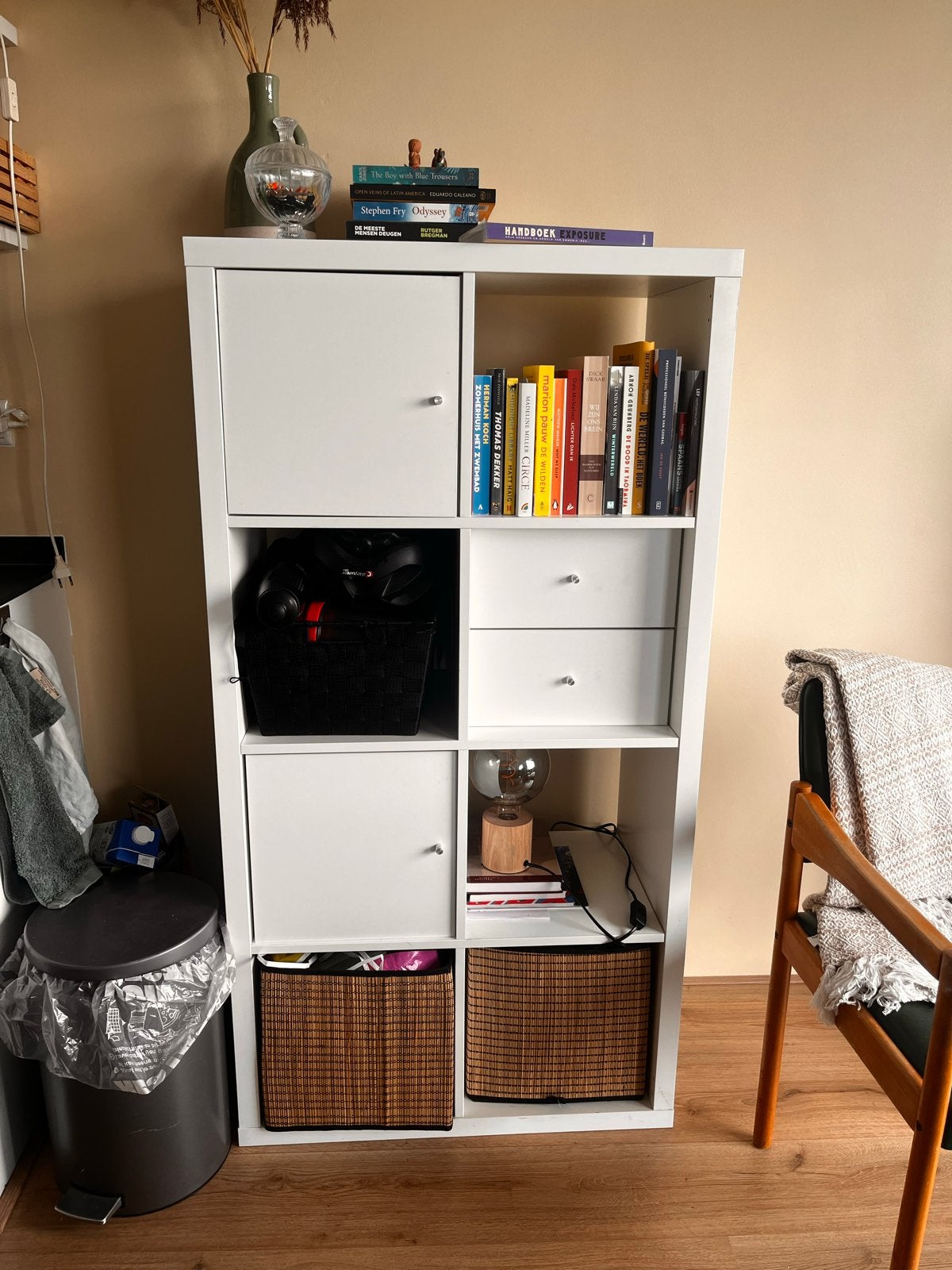 IKEA Kallax Kast 8 Vakken, Ophalen, Gebruikt, 100 tot 150 cm, 50 tot 100 cm