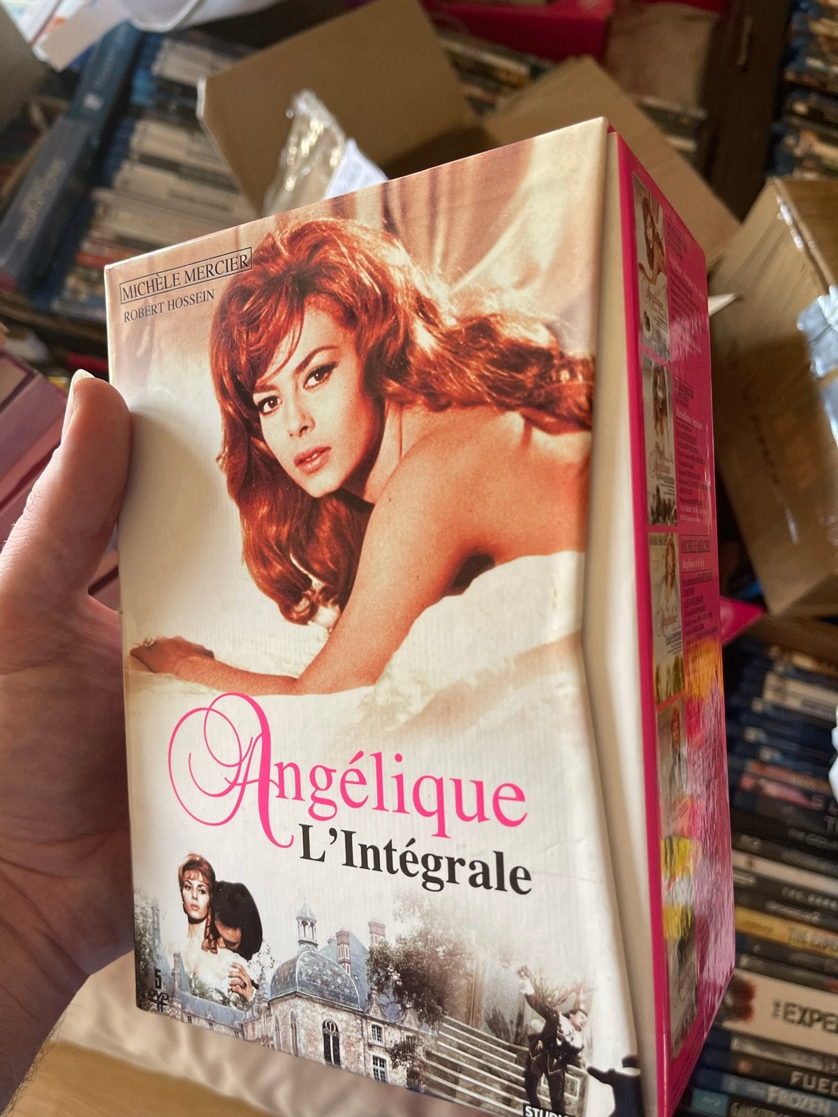 Angélique L'Intégrale - Complete Boxset (DVD), Gebruikt, Breedbeeld, Ophalen of Verzenden, Frans