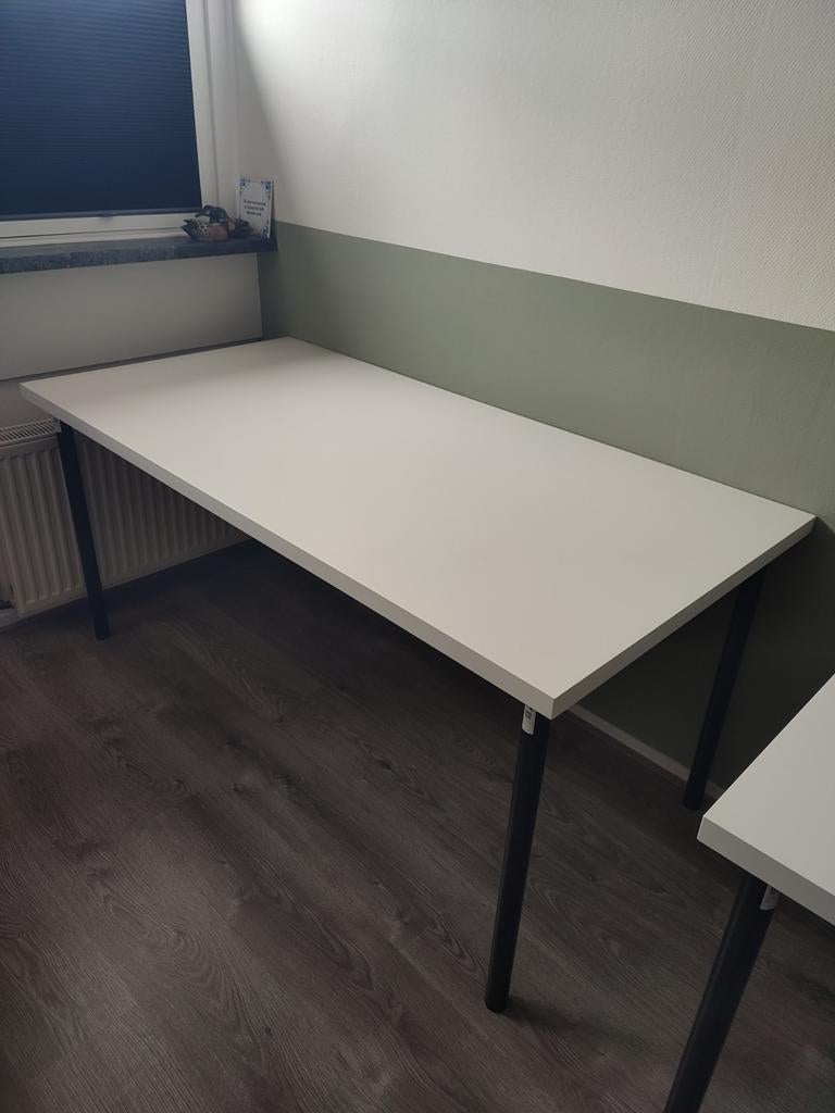 Ikea tafel / bureau Lagkapten 160x80cm, Ophalen, Zo goed als nieuw, IKEA, Computerbureau