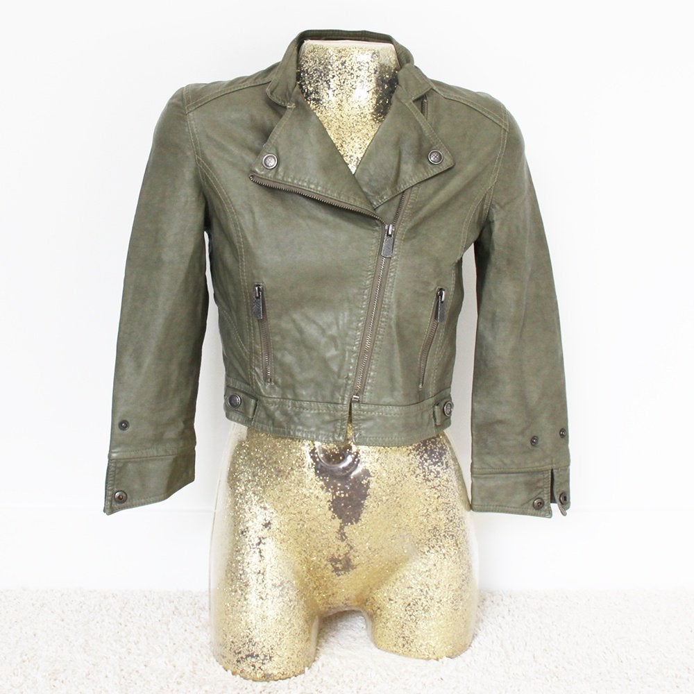 Seven Sisters Leather Look Jasje4 (S) € 30,-, Seven Sisters, Ophalen of Verzenden, Zo goed als nieuw, Maat 36 (S)