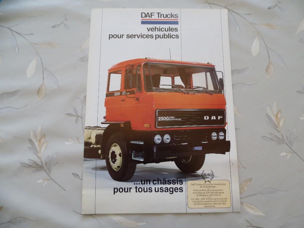 DAF Trucks / DAF Bus, Verzenden, Zo goed als nieuw, Overige merken