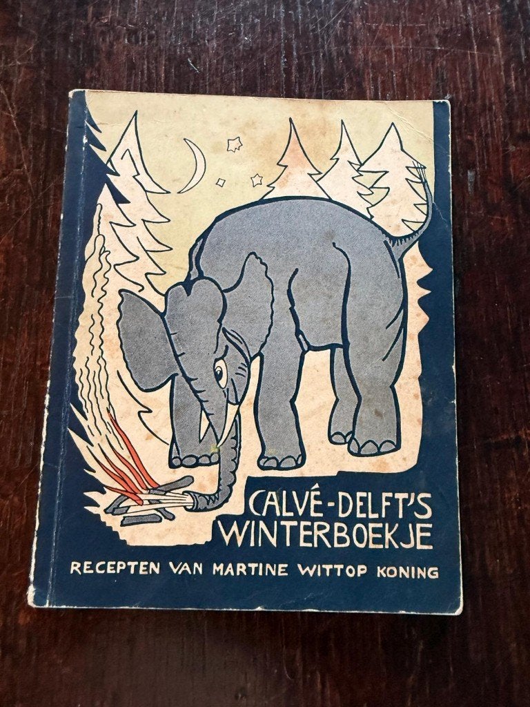 Calvé-Delft's Winterboekje ca. 1933 | Martine Wittop Koning, Ophalen of Verzenden, Gelezen, Nederland en België