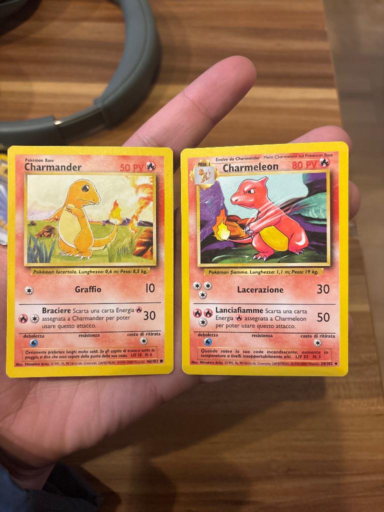 Charmander & Charmeleon IT, Hobby en Vrije tijd, Verzamelkaartspellen | Pokémon, Ophalen of Verzenden, Zo goed als nieuw, Meerdere kaarten