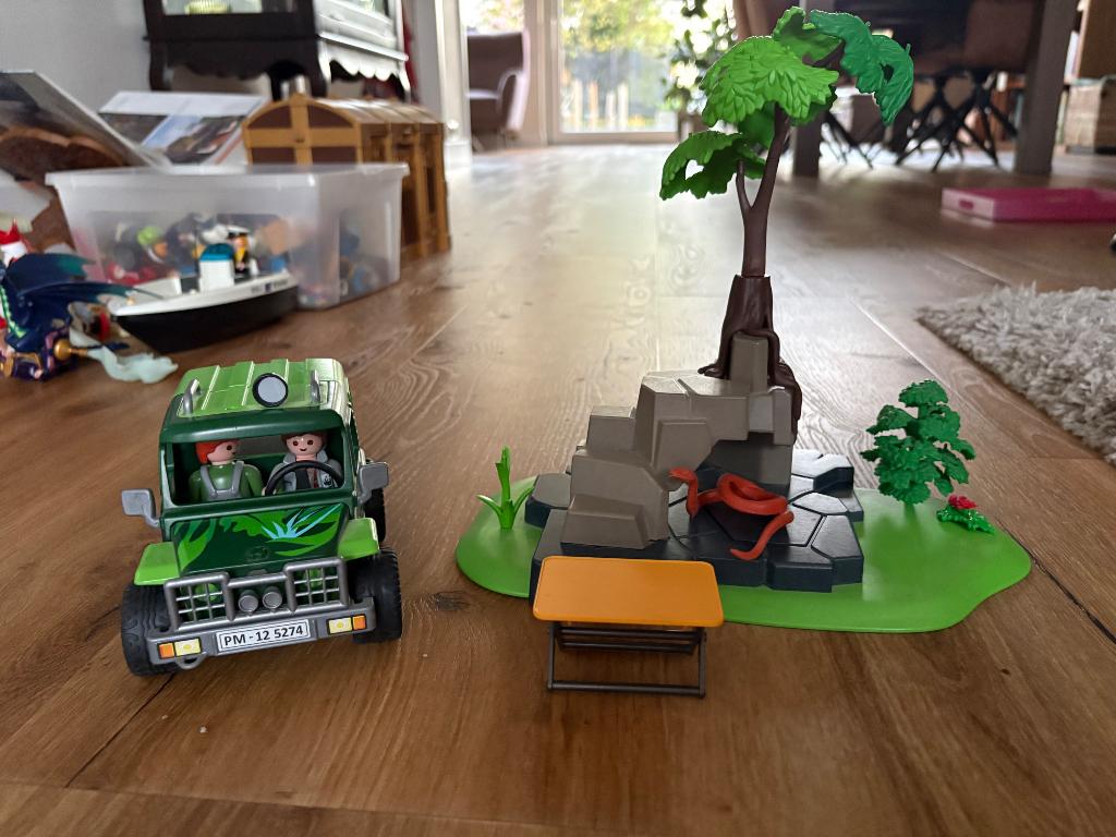 Playmobil op safari, Ophalen, Gebruikt, Complete set