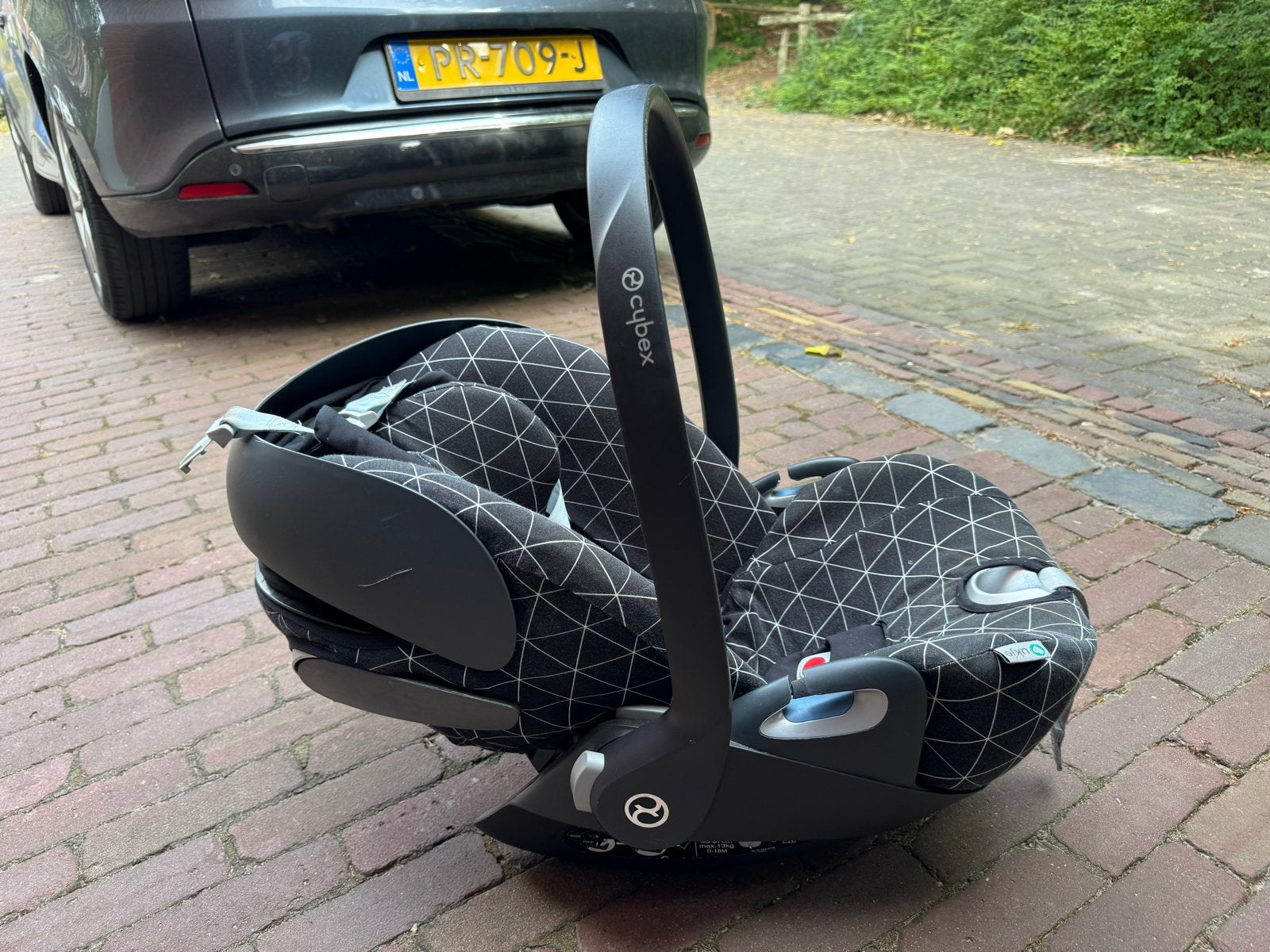 Cybex autostoel met ukje hoes, Zijbescherming, 0 t/m 13 kg, Ophalen, Overige merken