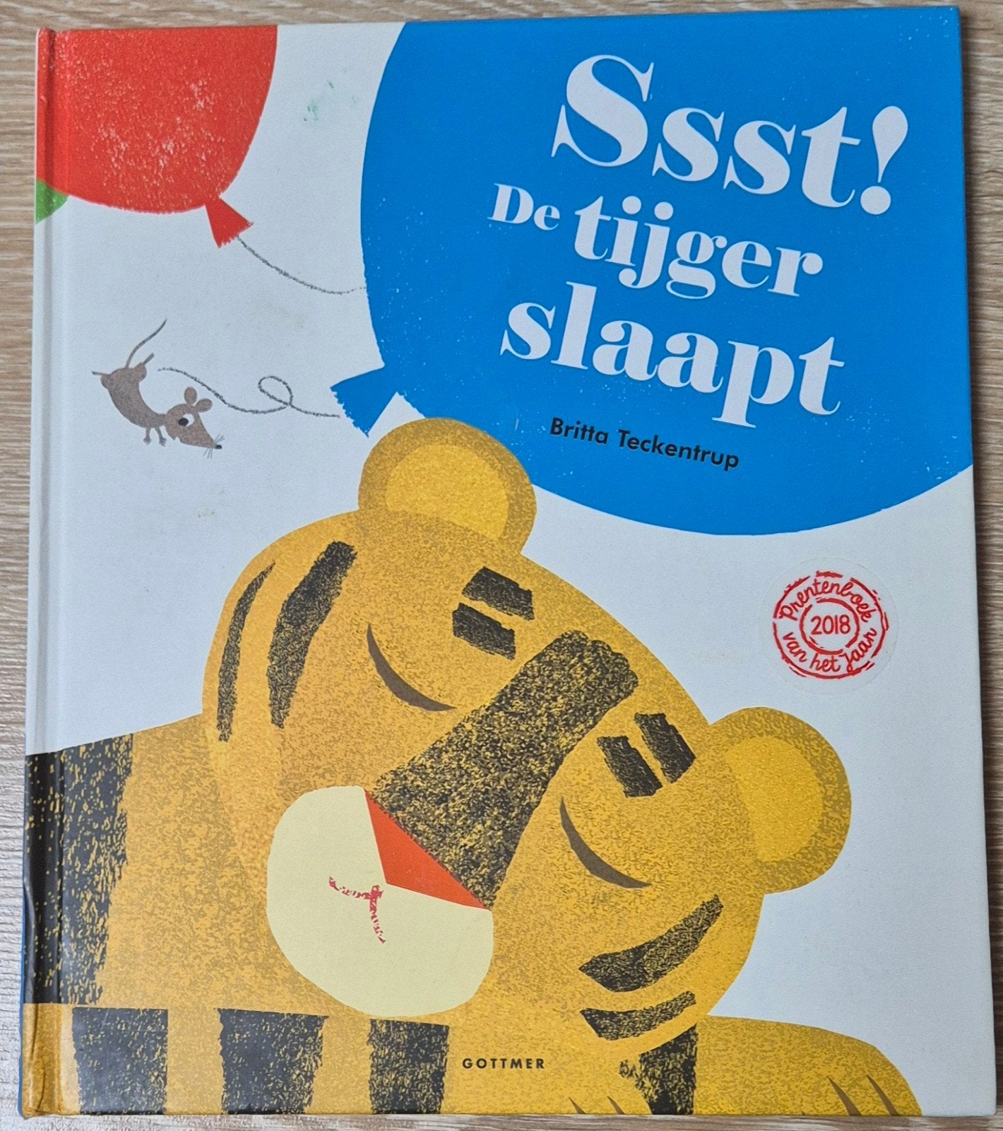 Sssst! De tijger slaapt - Britta Teckentrup (Prentenboek), Boeken, Gelezen, Fictie algemeen, Jongen of Meisje, Ophalen of Verzenden