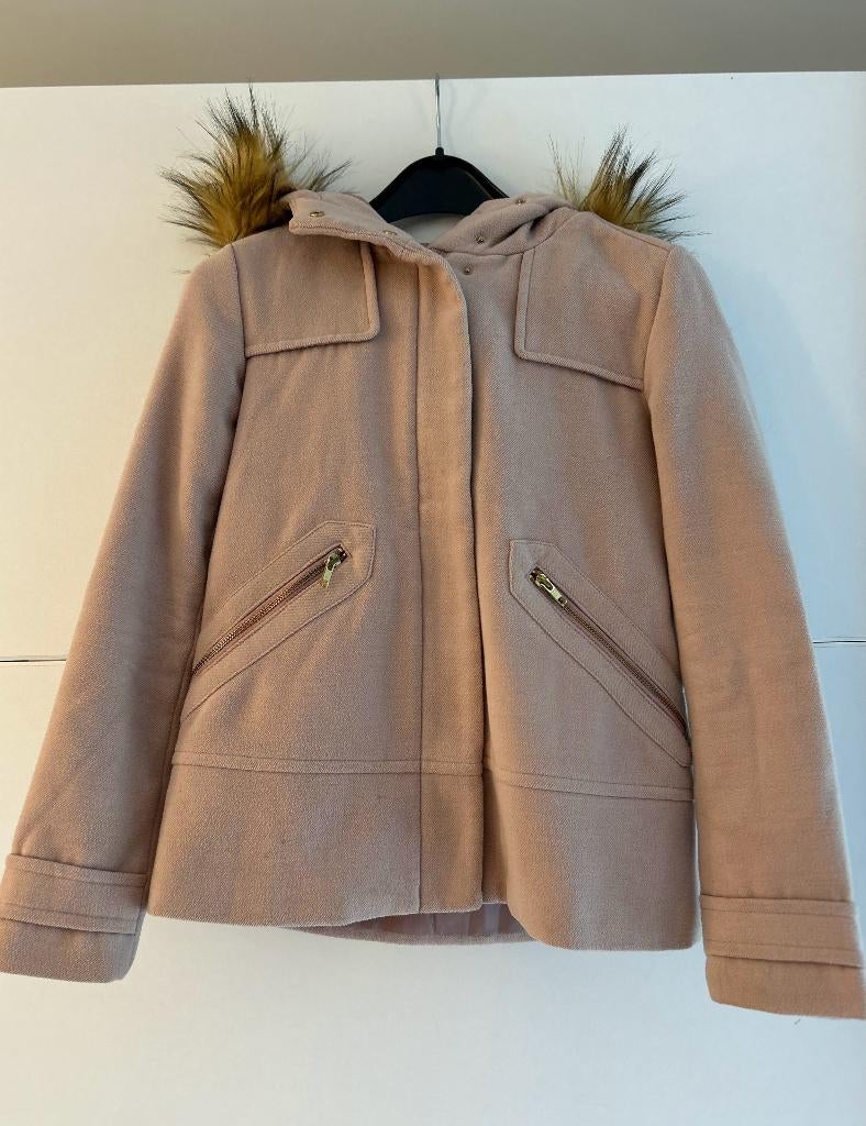 JBC beige winterjas, Ophalen of Verzenden, Zo goed als nieuw, Maat 36 (S), JBC