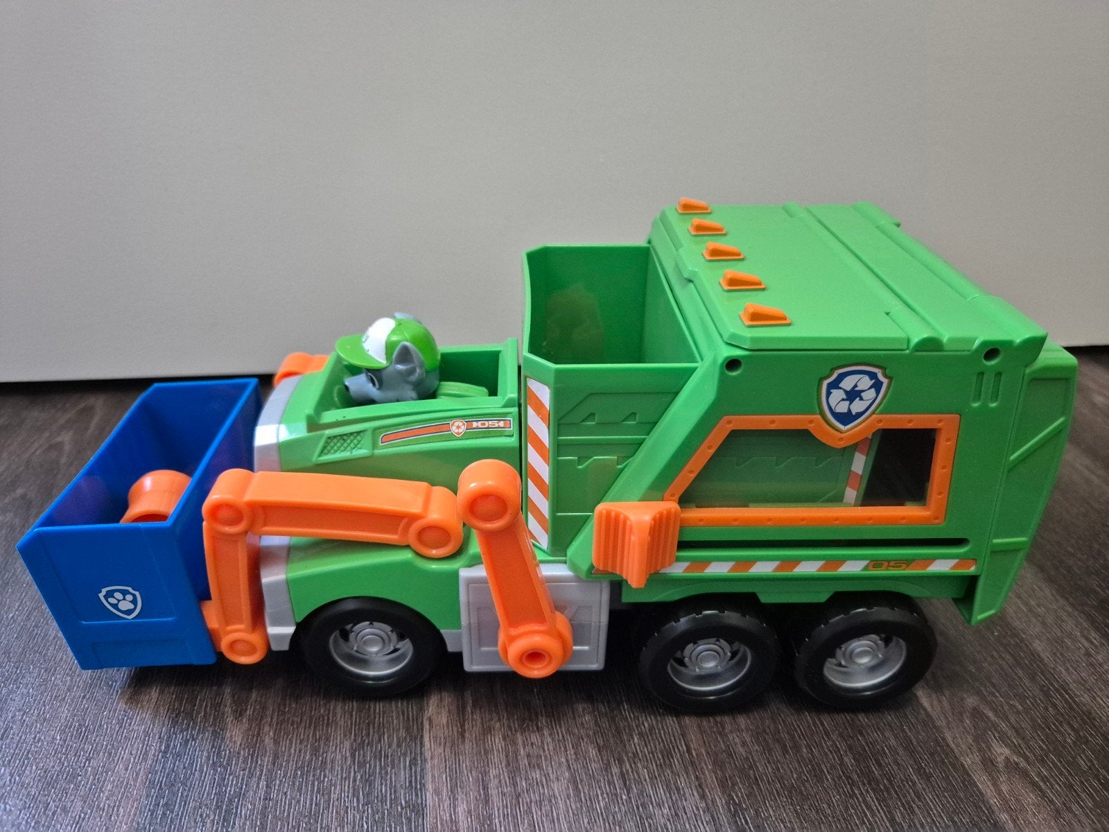 Paw Patrol - Rocky vuilniswagen, Ophalen