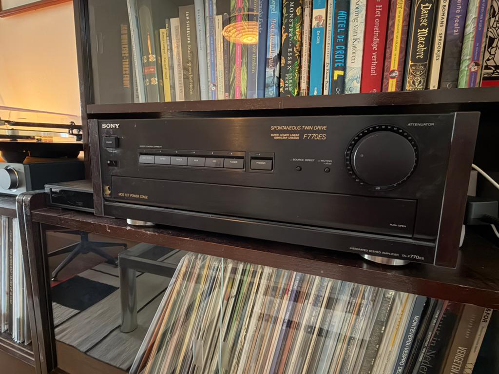 Gave versterker Sony TA-F770ES, Ophalen, 50 tot 100 cm, Zo goed als nieuw, Minder dan 100 cm