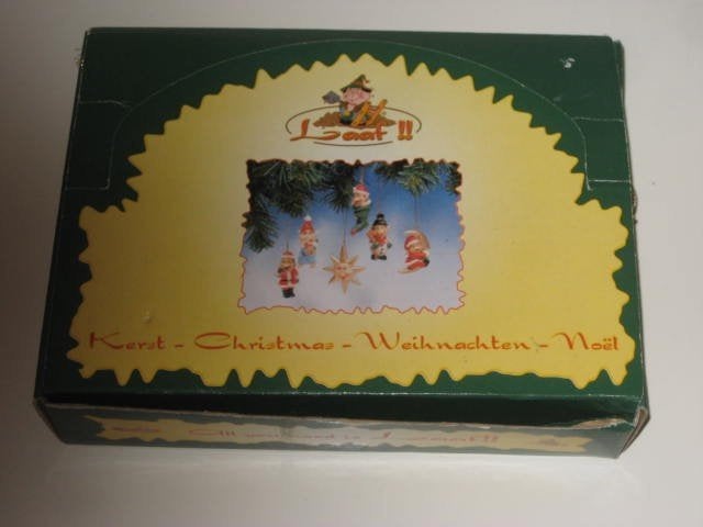 Kerstverlichting,laven,schaapjes,kersthuisjes,gablonzer bal, Diversen, Kerst, Ophalen of Verzenden, Gebruikt