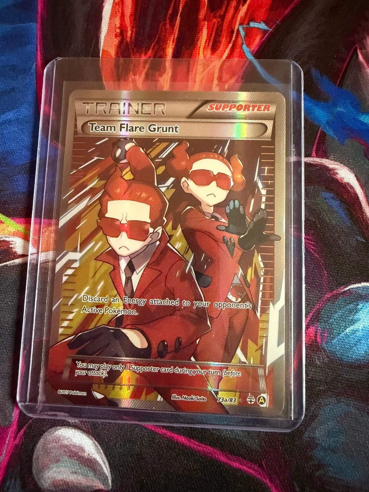 Team flare grunt, Ophalen, Zo goed als nieuw