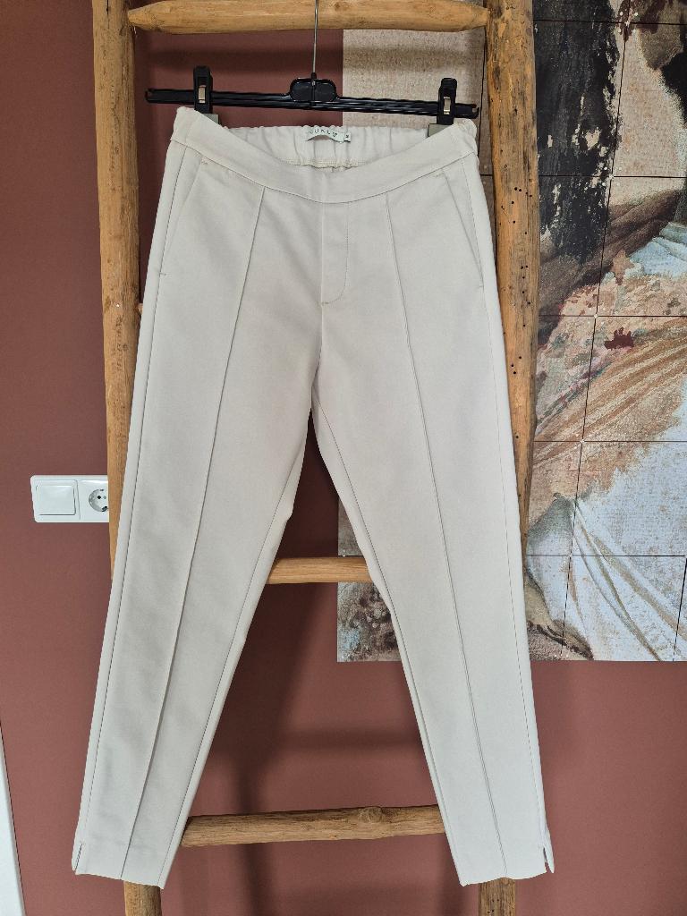 NUKUS broek Denise, maat M, Kleding | Dames, Maat 38/40 (M), Beige, Nieuw, Ophalen of Verzenden