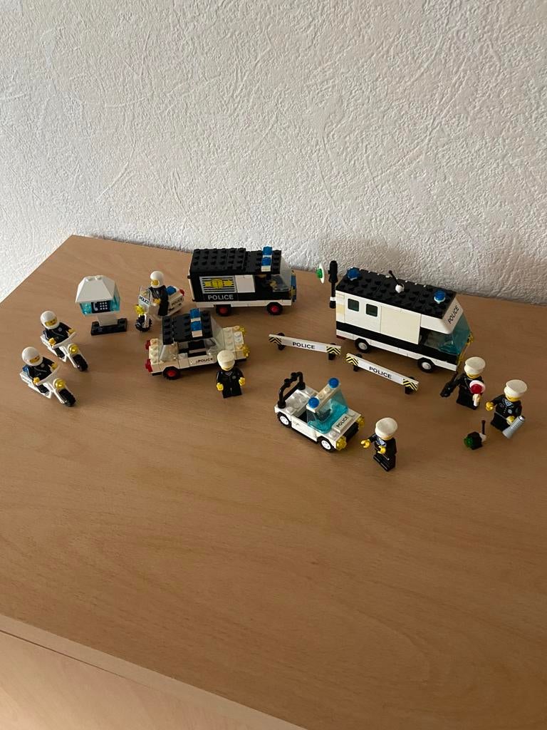 Vintage lego sets politie. 6506-6522-6623-6676 en 6684., Kinderen en Baby's, Speelgoed | Duplo en Lego, Ophalen of Verzenden, Gebruikt