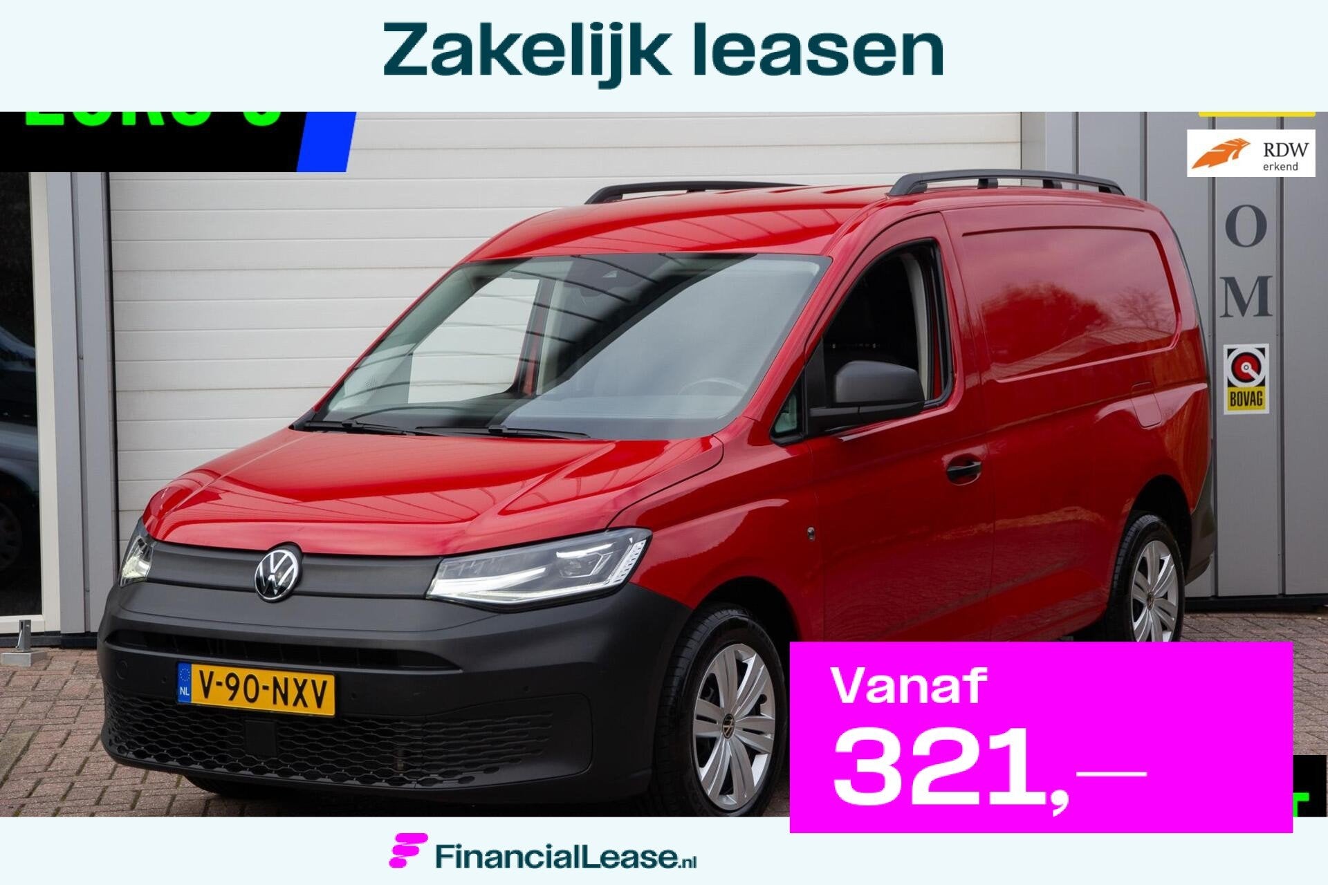 Volkswagen Caddy Cargo Maxi 2.0 TDI 90kw Automaat 79.000KM, Stof, Gebruikt, 4 cilinders, Volkswagen
