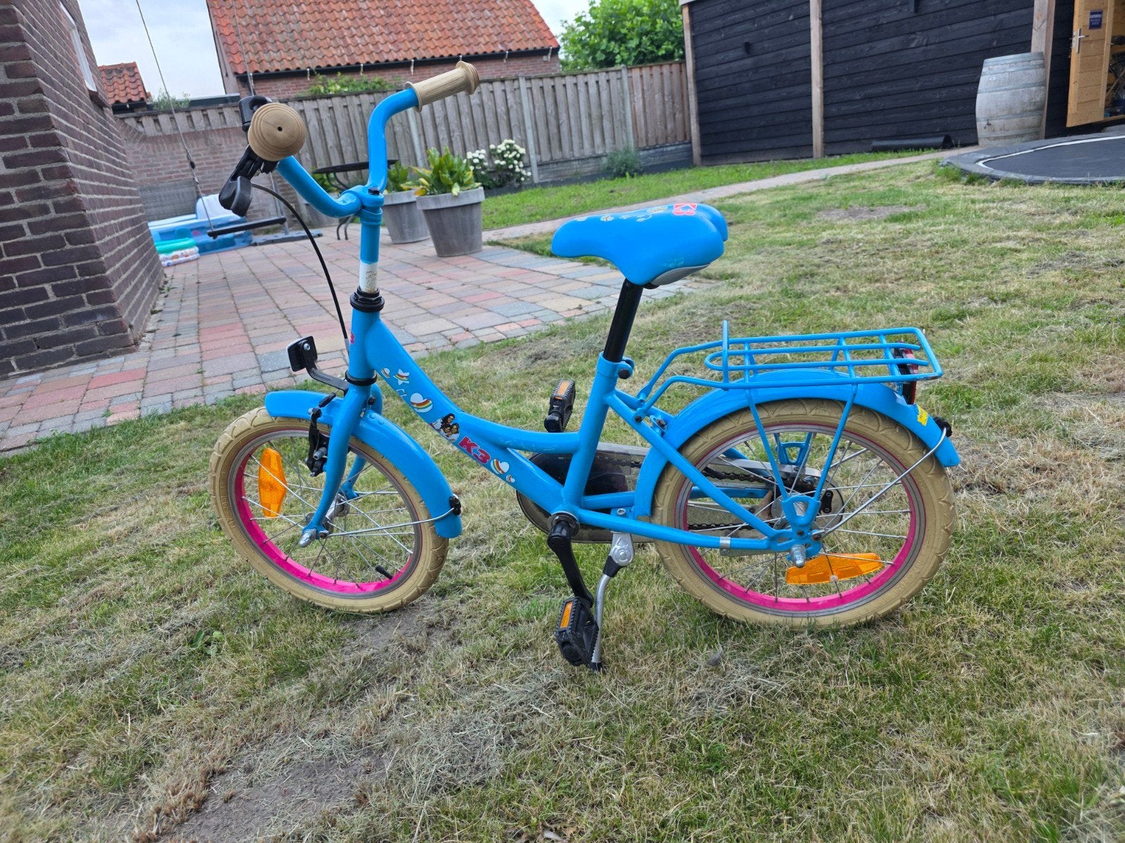 K3 Kinderfiets 16 inch, Ophalen, KOKUA, Velgrem, 16 tot 20 inch