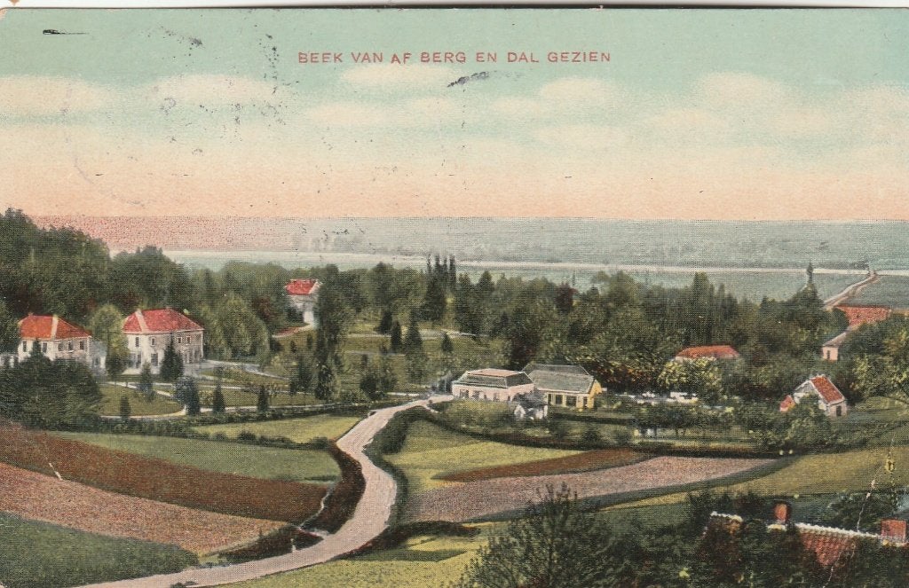 beek- vanaf berg en dal 1911, Ophalen of Verzenden, Voor 1920, Gelderland