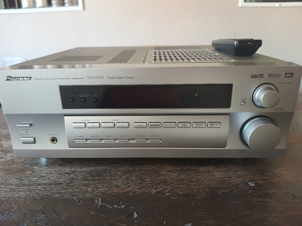 Pioneer VSX-D510 5.1 Surround Receiver / Versterker, Gebruikt, Ophalen of Verzenden, Pioneer, 120 watt of meer