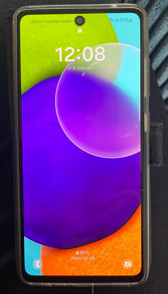 Samsung Galaxy A52 - Zwart, 128GB, Zo goed als nieuw, Zwart, Touchscreen, Ophalen of Verzenden, Zo goed als nieuw